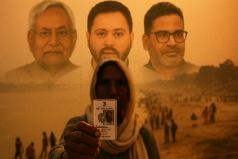 बिहार का राजनीतिक मंच — जहां वादे धूल उड़ाते हैं और इतिहास खुद को दोहराता है