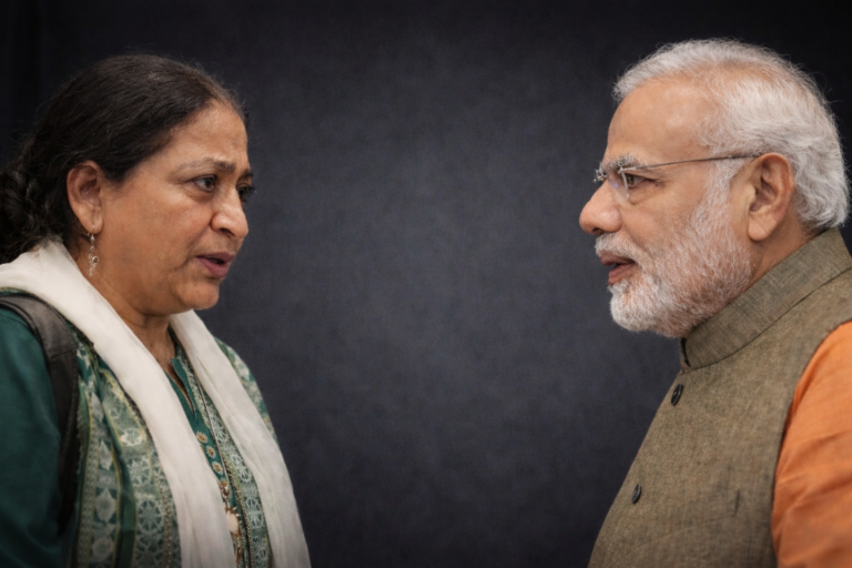 मोदी पर गंभीर आरोप, लेकिन प्रमाण कहाँ: मधु किश्वर विवाद की पूरी पड़ताल